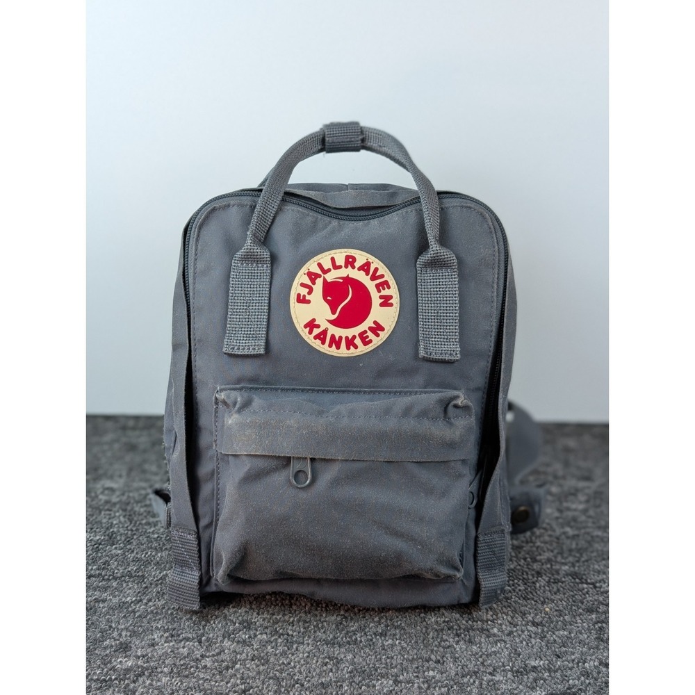 Fjällräven Kånken Mini Backpack Graphite Gray 7L Bag Everyday School Travel